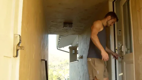 NextDoorBuddies - Lance Ford escorted by athletic David Skylar