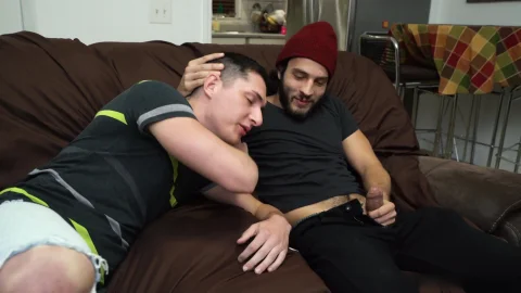 Brother Crush: Sucking Big Bro's Surprise