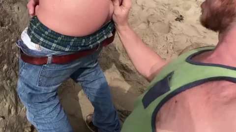males In Public 4 – Beach - oral job-stimulation First Time