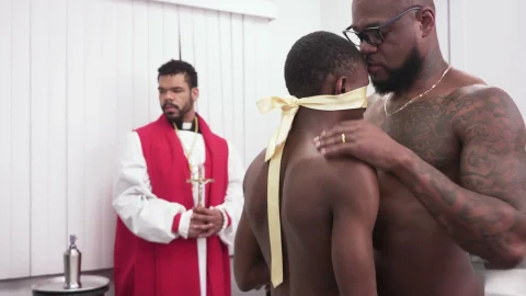Rimming Then Raw Fucking In Church Room
