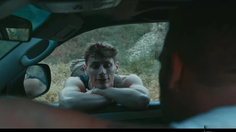 Taboo Men: Hardcore Jocks Share Roadside Relief