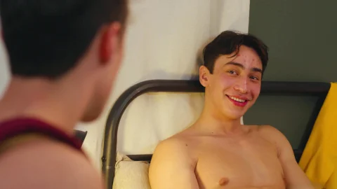 Next Door Twink: Creamy Cumsplattered Thighs